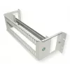 ROLINE 26.21.0102 19-Zoll-Hutschienenträger 3 HE, 133 x 482 x 123 mm, grau