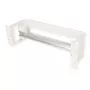 ROLINE 26.21.0102 19-Zoll-Hutschienenträger 3 HE, 133 x 482 x 123 mm, grau