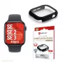E.V.I Displex Full Body Displayschutz für Apple Watch SE (2/3) 44 mm, Schwarz