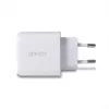 Lindy 73424 mobiles Ladegerät Universal Weiß AC Schnellladung Indoor