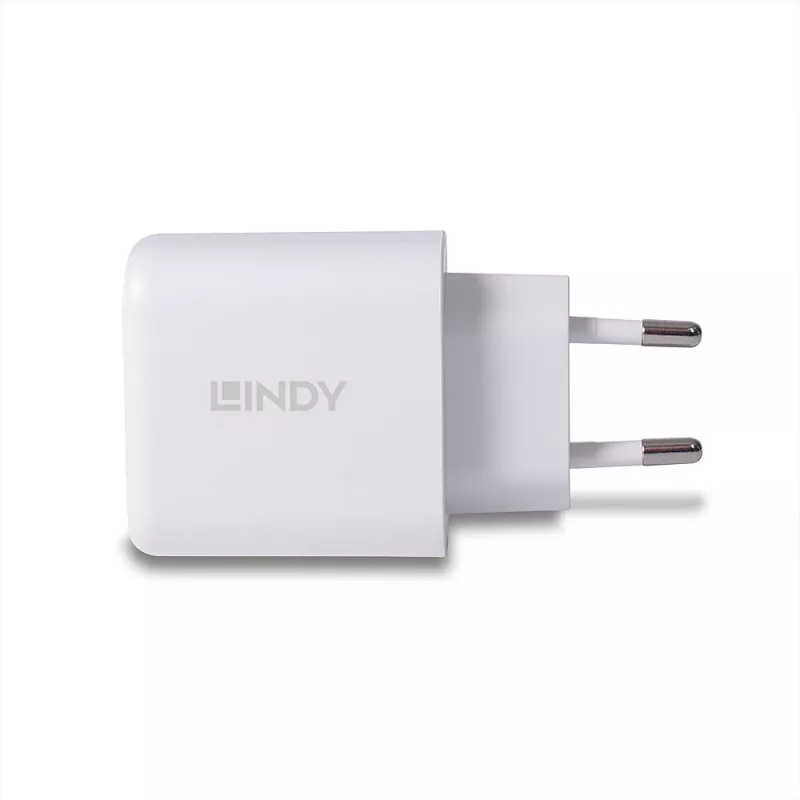 Lindy 73424 mobiles Ladegerät Universal Weiß AC Schnellladung Indoor