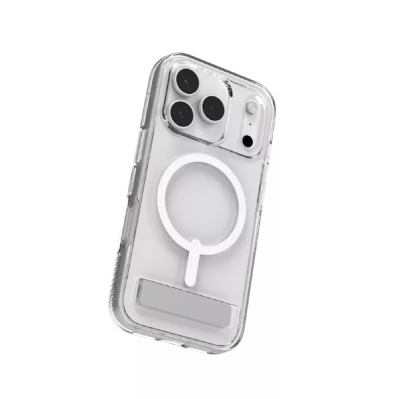 ZAGG Crystal Palace Snap Kickstand (Button Cover) Hülle für Apple iPhone 17 Pro Max