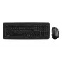 CHERRY DW 5100 Tastatur Maus enthalten Universal RF Wireless US English Schwarz