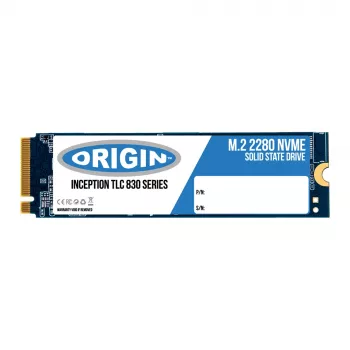 SSD Origin Inception 1TB NVMe M.2 3D TLC (80mm) — 2100MB/s Lesen, 1900MB/s Schreiben