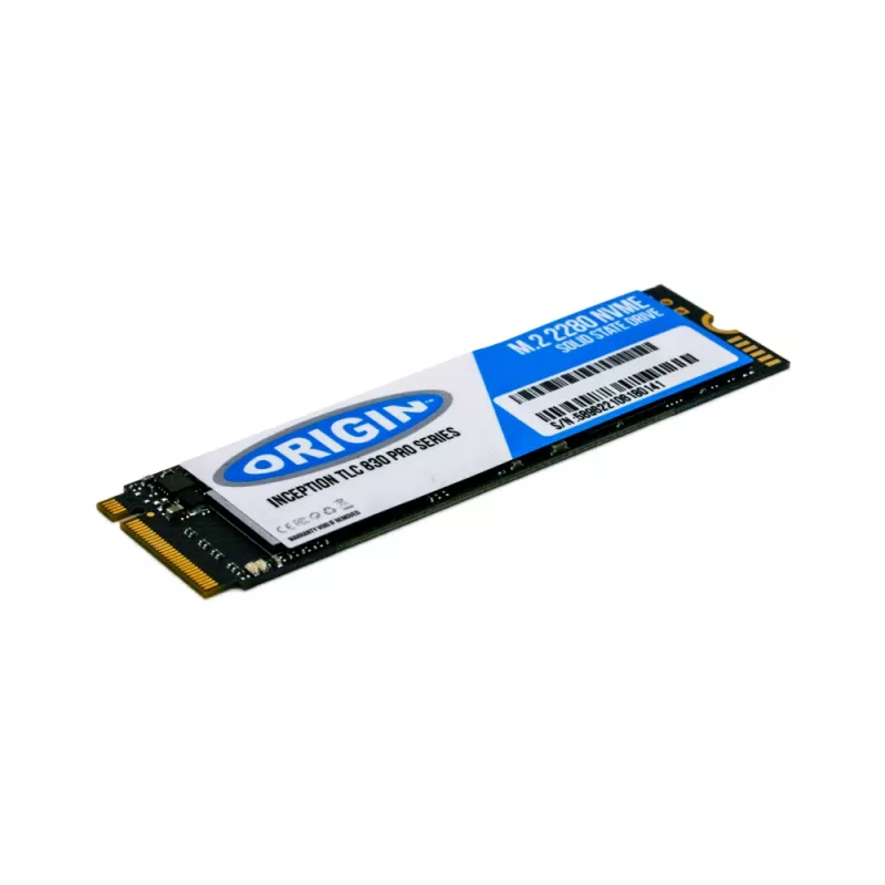 Origin Storage Inception TLC830 Pro Series OTLC1TB3DNVMEM.2/80 SSD 1TB, M.2 80mm NVMe, 3D TLC, 2750 MB/s