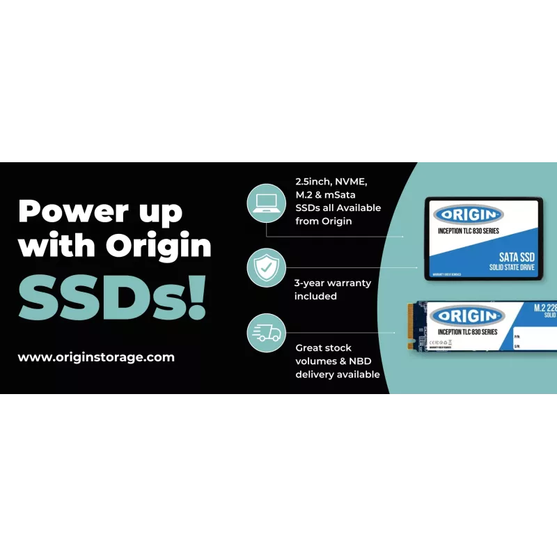 Origin Storage OTLC5123DSATA/2.5 Inception TLC830 Series SSD, 512 GB, 2,5 Zoll, SATA III 6 Gbit/s, 3D TLC, 7 mm
