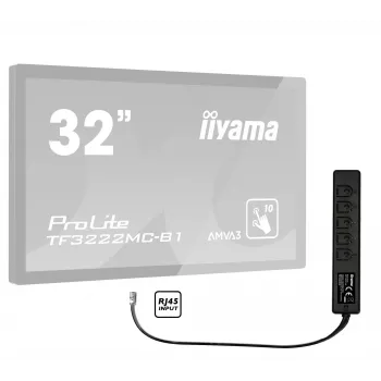 iiyama RC TOUCHV02 Fernbedienung Kabelgebunden Monitor 5 Tasten