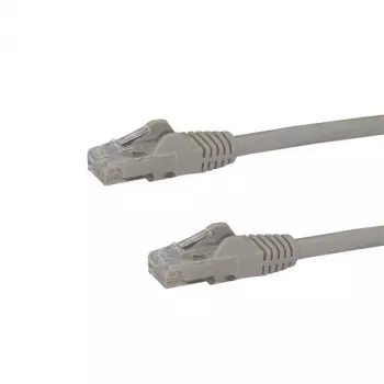 StarTech.com 7m CAT6 Ethernet-Kabel - Grau CAT 6 Gigabit Ethernet Kabel -250MHz 100W PoE RJ45 UTP Netzwerk-/Patchkabel mit Knickschutz und Zugentlastung Einzeln getestet