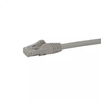 StarTech.com 7m CAT6 Ethernet-Kabel - Grau CAT 6 Gigabit Ethernet Kabel -250MHz 100W PoE RJ45 UTP Netzwerk-/Patchkabel mit Knickschutz und Zugentlastung Einzeln getestet