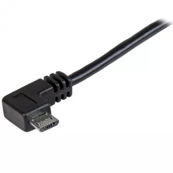 StarTech.com Micro-USB Lade- und Synchronisationskabel M/M - abgewinkelter Micro-USB - 30/24 AWG - 1 m (3 ft.)