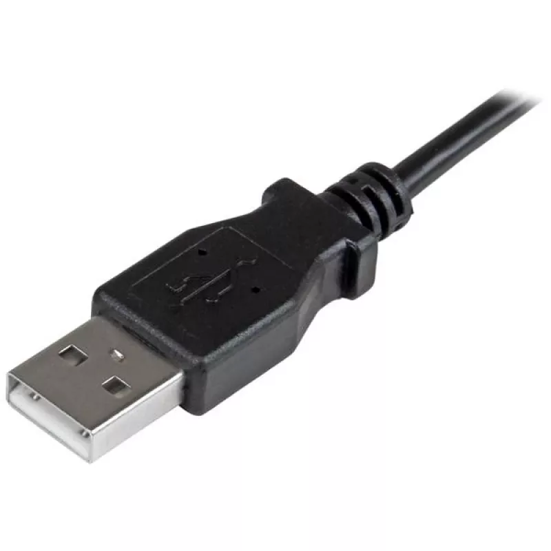 StarTech.com Micro-USB Lade- und Synchronisationskabel M/M - abgewinkelter Micro-USB - 30/24 AWG - 1 m (3 ft.)