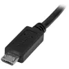 StarTech.com USBUBEXT50CM Micro-USB-Verlängerungskabel, Stecker/Buchse, 0,5 m (20 Zoll), USB 2.0, OTG-/MHL-kompatibel, schwarz