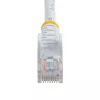 StarTech.com Cat5e Ethernet-Patchkabel mit rastnasenfreien RJ45-Steckern – 5 m, Weiß