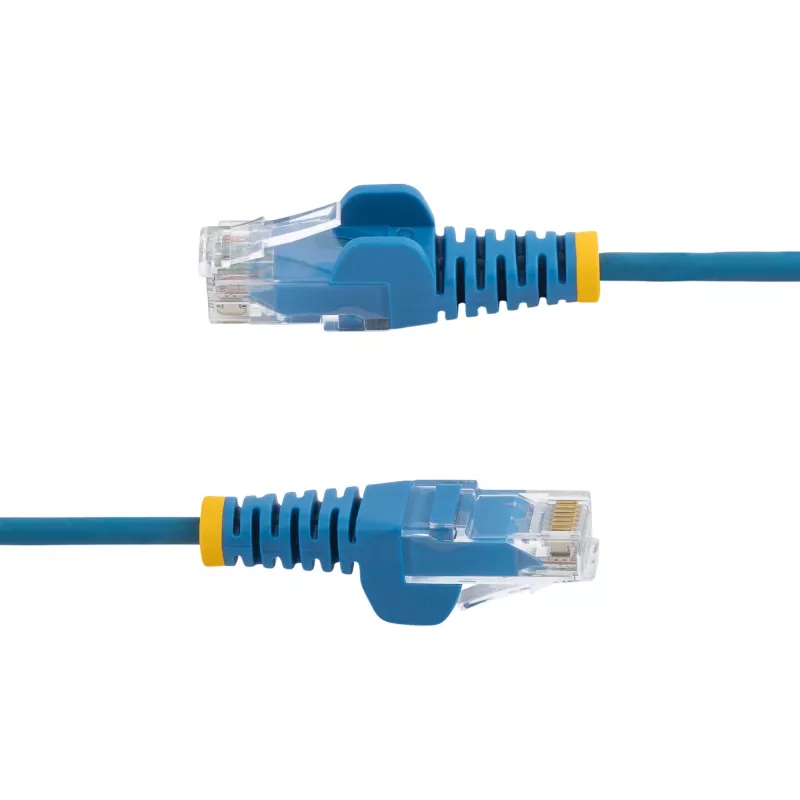 StarTech.com 1,5 m CAT6 Kabel – schlank – Snagless RJ45 Stecker – Blau