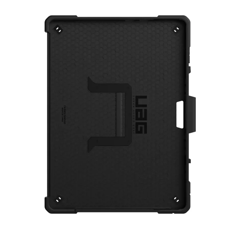 Urban Armor Gear UAG Metropolis SE 324015114040 Hülle für Microsoft Surface Pro 9/10/11, mit Standfuß und Schultergurt, Schwarz