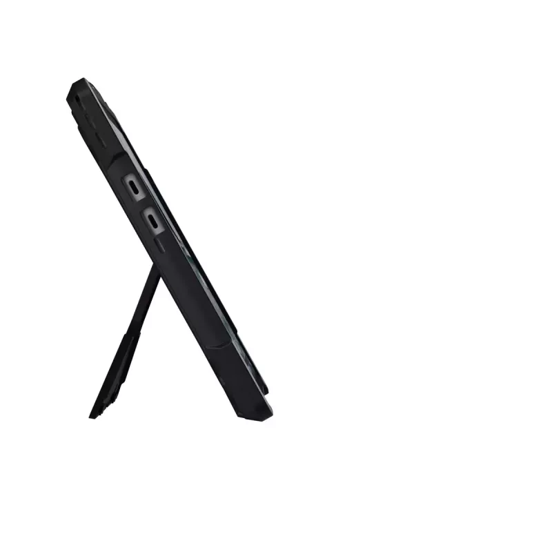 Urban Armor Gear UAG Metropolis SE 324015114040 Hülle für Microsoft Surface Pro 9/10/11, mit Standfuß und Schultergurt, Schwarz