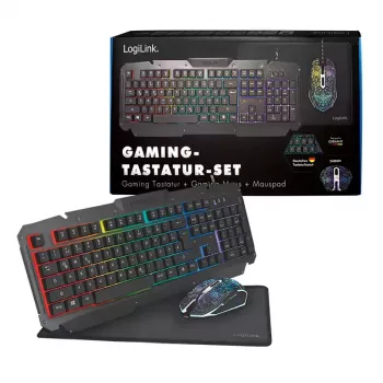 Gaming-Tastatur mit Maus LogiLink ID0185