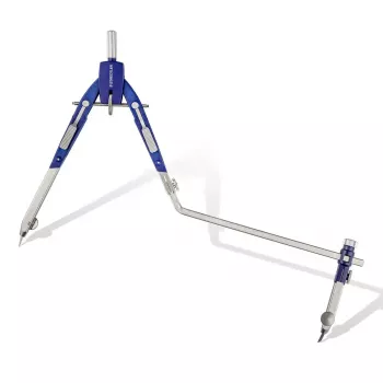 Staedtler Mars Comfort 552 02 Schnellverstellzirkel mit Verlängerungsstange, Blau