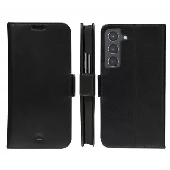 dbramante1928 Copenhagen schlank - Galaxy S22 - Schwarz, Folio, Samsung, Galaxy S22, 15,5 cm (6,1 Zoll), Schwarz