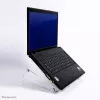Neomounts NSNOTEBOOK300 Notebook-Ständer, 10–22 Zoll (25,4–55,9 cm), Acryl, Neigung 20–40°, 4 Höhenpositionen, max. 15 kg, transparent