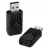 ASUS ROG AC09 90MP03T0-BRUA00 Polling Rate Booster für Maus und Tastatur, bis zu 8000 Hz, Schwarz