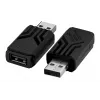 ASUS ROG AC09 90MP03T0-BRUA00 Polling Rate Booster für Maus und Tastatur, bis zu 8000 Hz, Schwarz