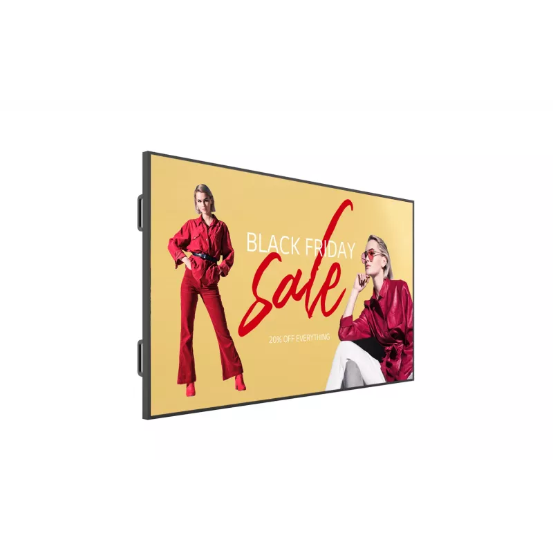 LG 98UM5K-B Digital-Signage-Display 98 Zoll (2,49 m) IPS-LCD, 4K UHD 3840 x 2160, 500 cd/m², WLAN, webOS, 16/7, RS-232, Schwarz
