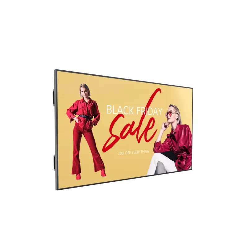 LG 98UM5K-B Digital-Signage-Display 98 Zoll (2,49 m) IPS-LCD, 4K UHD 3840 x 2160, 500 cd/m², WLAN, webOS, 16/7, RS-232, Schwarz