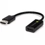 Techly IADAP-DP-HDMIF8K aktiver DisplayPort-1.4-(M)-auf-HDMI-(F)-Adapter, 8K, schwarz