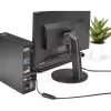 Techly IADAP-DP-HDMIF8K aktiver DisplayPort-1.4-(M)-auf-HDMI-(F)-Adapter, 8K, schwarz