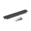 Equip EZBP-10-B 10" (25,4 cm) Rack-Blindabdeckung, 1U, schwarz