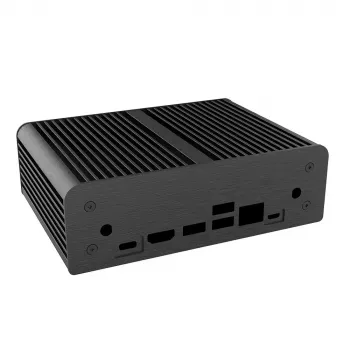Akasa Machina N lüfterloses Aluminiumgehäuse für NVIDIA Jetson Xavier NX und Nano, Schwarz