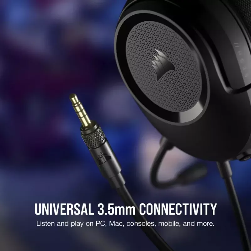 Corsair HS35 v2 Kabelgebundenes Gaming-Headset, Rot