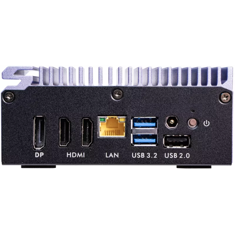 Shuttle Edge PC SPCEL12 Industrie-Mini-PC, Intel Celeron J6412 2 GHz, USFF 0,46 l, HDMI, DisplayPort, Kartenleser