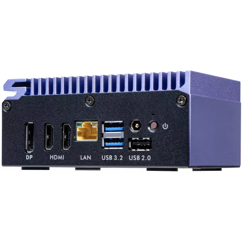 Shuttle Edge PC SPCEL12 Industrie-Mini-PC, Intel Celeron J6412 2 GHz, USFF 0,46 l, HDMI, DisplayPort, Kartenleser