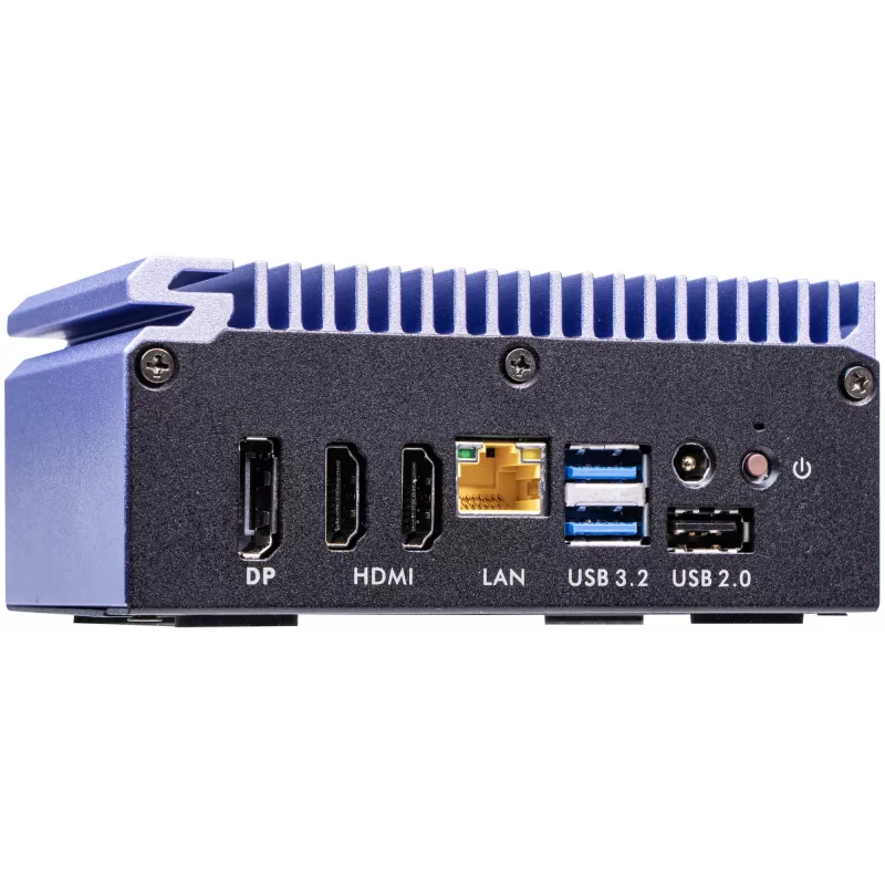 Shuttle Edge PC SPCEL12 Industrie-Mini-PC, Intel Celeron J6412 2 GHz, USFF 0,46 l, HDMI, DisplayPort, Kartenleser