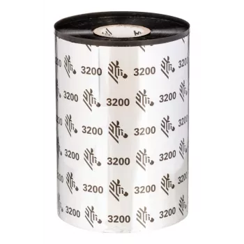 Zebra 3200 Wachs-Harz-Thermotransferband 450 m Schwarz