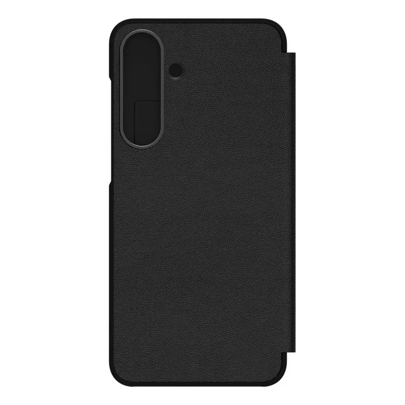 Flip Hülle Samsung Galaxy S25 FE 6,7 Zoll Schwarz Monochromatisch