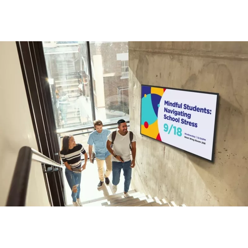 Professioneller 98-Zoll-4K-Commercial-Display VIEWSONIC CDE9831-1C, 3840x2160, 500 cd/m², Android 14, 24/7