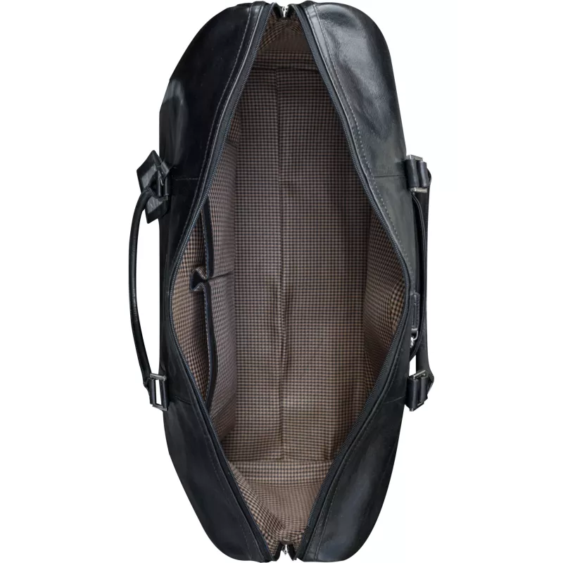 dbramante1928 Kastrup 2 Weekender-Tasche (2. Generation), Leder, Schwarz (WK02GTBL1501)