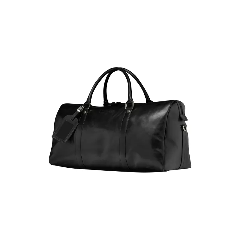 dbramante1928 Kastrup 2 Weekender-Tasche (2. Generation), Leder, Schwarz (WK02GTBL1501)