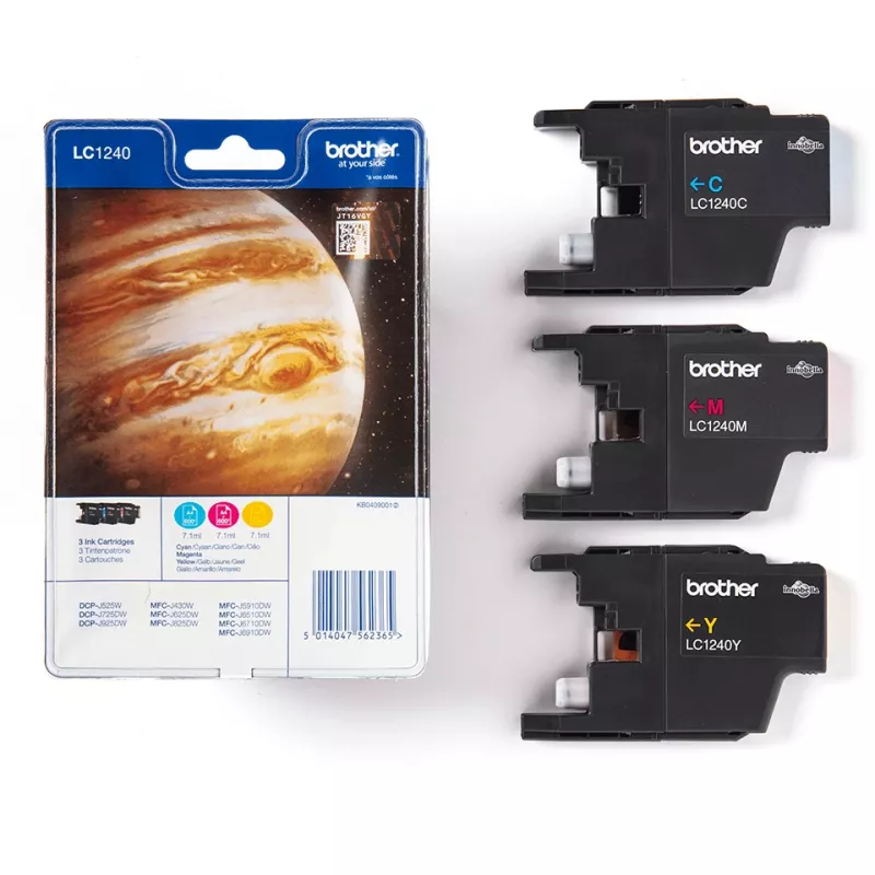 Cartridge Brother Tinte LC1240RBWBP XL Multipack C,M,Y