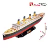 CubicFun T4011H Titanic Big 3D-Puzzle, 113 Teile