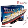 CubicFun T4011H Titanic Big 3D-Puzzle, 113 Teile