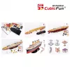 CubicFun T4011H Titanic Big 3D-Puzzle, 113 Teile