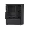 FSP CMT151 Midi-Tower-PC-Gehäuse, Schwarz