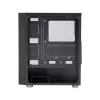 FSP CMT151 Midi-Tower-PC-Gehäuse, Schwarz