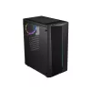 FSP CMT151 Midi-Tower-PC-Gehäuse, Schwarz