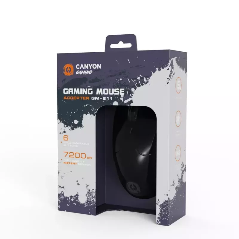 Maus Canyon Gaming Accepter RGB-Hintergrundbeleuchtung CND-SGM211 USB