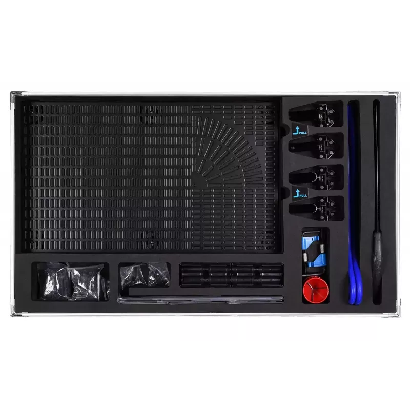 Alphacool Eiskoffer Professional Hardtube Biege- und Messkit